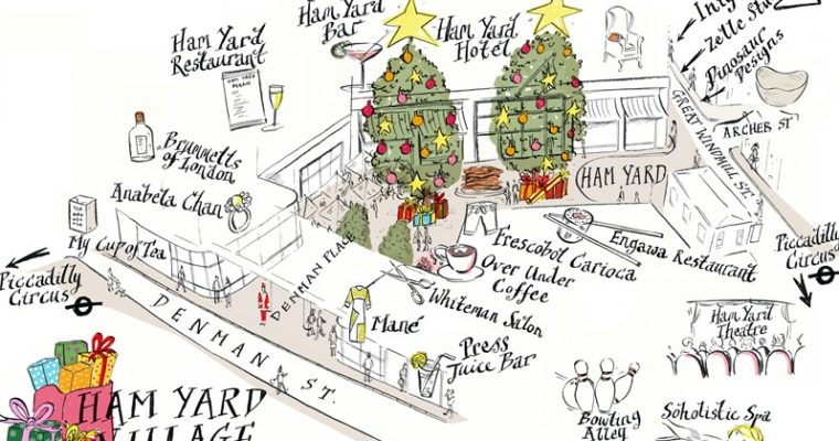Ham Yard Village: Christmas Shopping